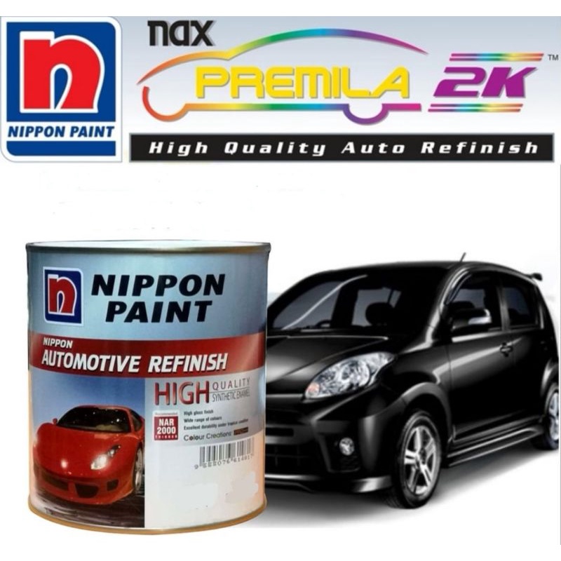 Nippon Paint Automotive Refinish (STANDARD COLORS) /1 LITRE Cat Kereta