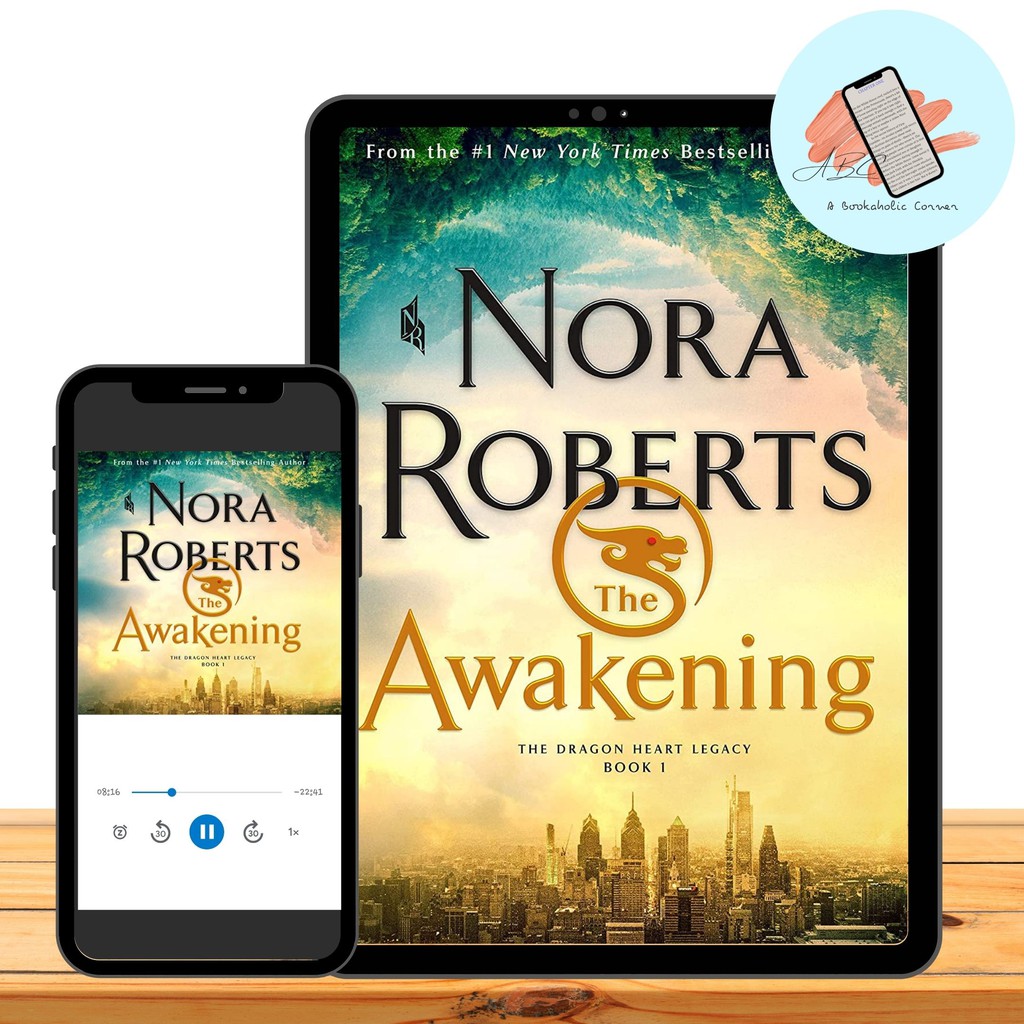 Ebook Audiobook The Dragon Heart Legacy Trilogy By Nora Roberts The Awakening Shopee Malaysia