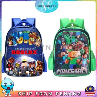 4nqdsxbt H3dm - anime roblox backpack children boys girls school backpacks roblox bag children cartoon school bags backpack