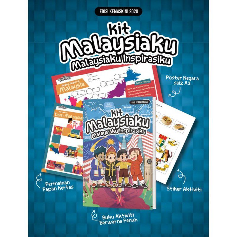Buy Kit Malaysiaku 2020 Aktiviti Kanak Kanak Seetracker Malaysia
