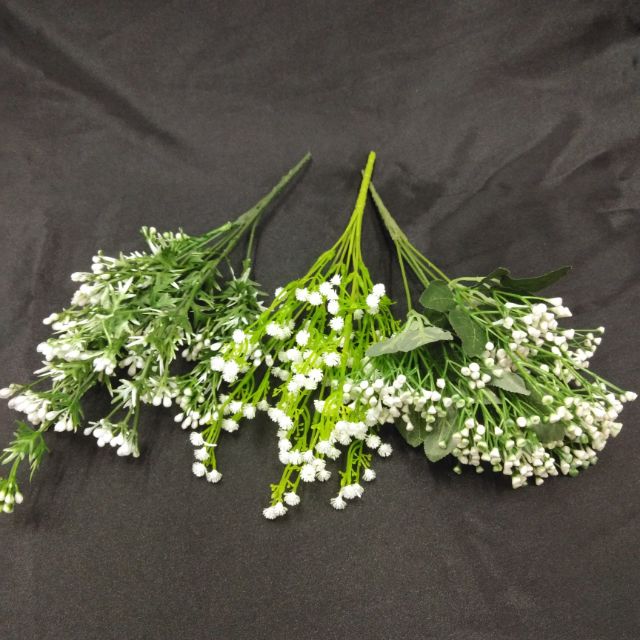artificial baby breath/bunga halus 5 jenis /plastic baby breath