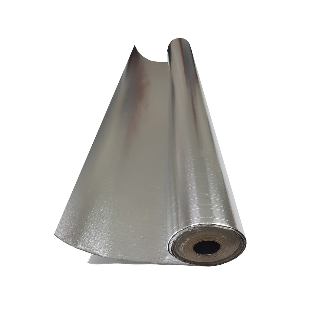 TAC820 50m (L) Aluminium Foil Thermal & Reflective Insulation Radiant Barrier Paper