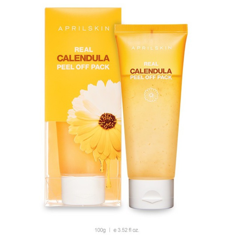 AprilSkin Real Calendula Peel Off Mask Shopee Malaysia