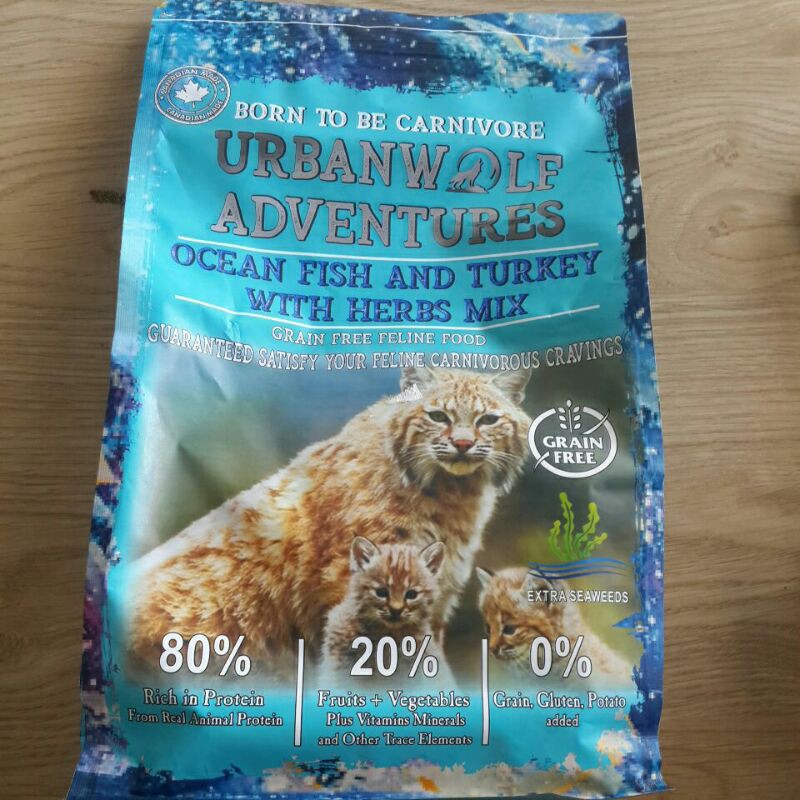 URBANWOLF OCEAN FISH AND TURKEY 1.5kg original pack