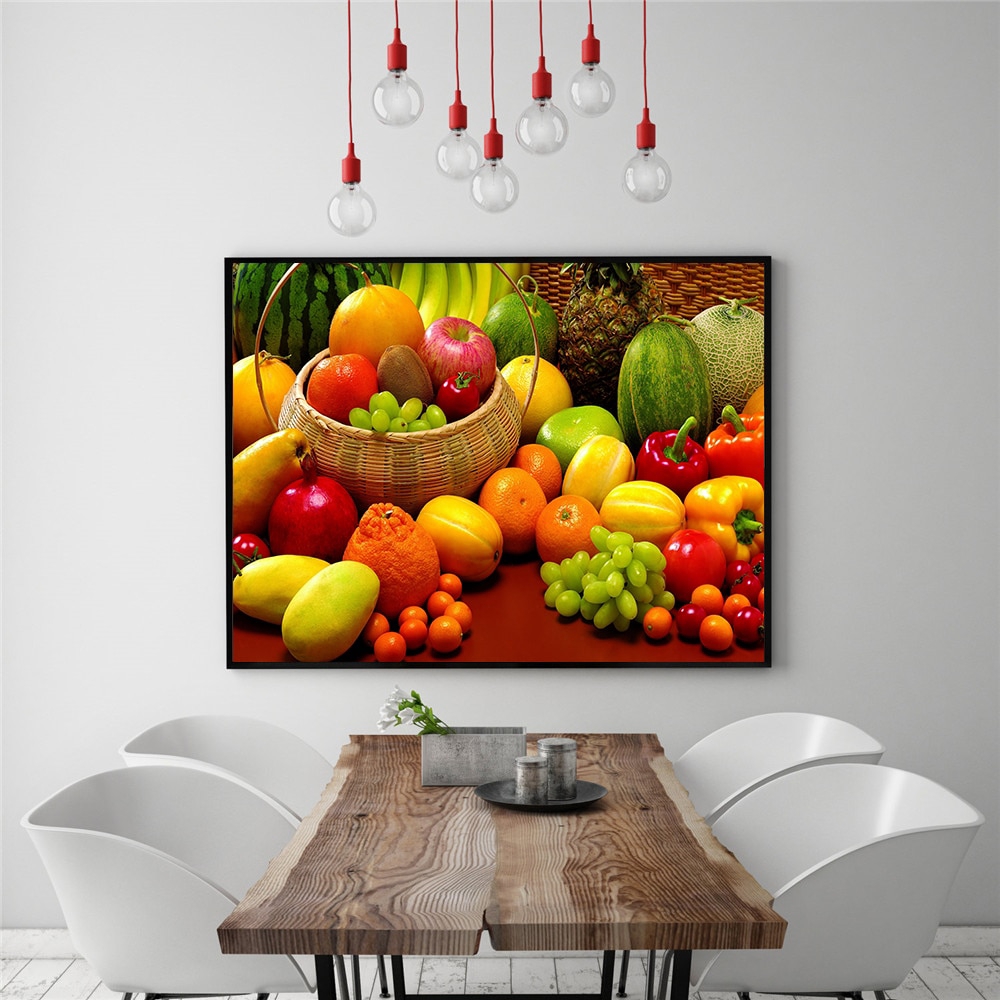 Acrylic Glass Picture Wall Picture Print 125x50 Deco Food & Beverage Forest Fruits