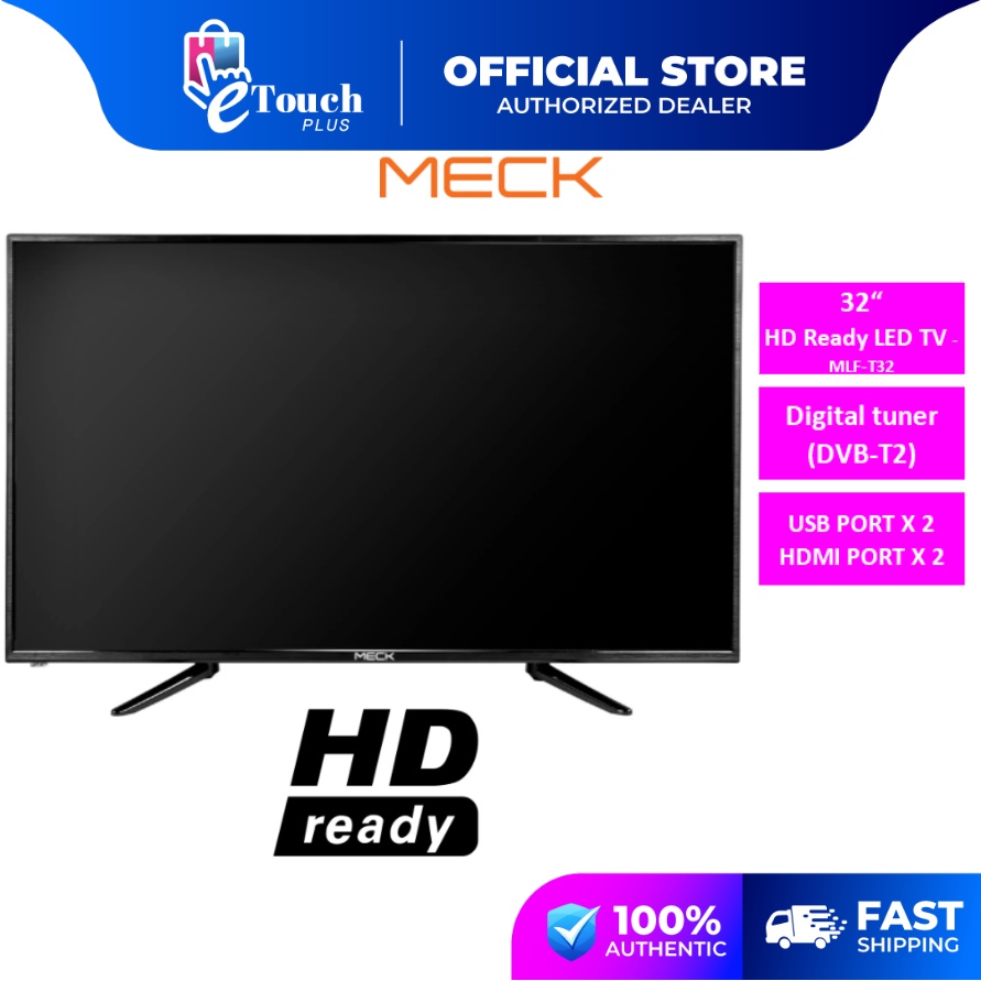 Meck 32" / 40" inch Full HD Digital LED TV MLF-T40 / MLF-T32 MYTV MYVIEW Television Televisyen 电视机