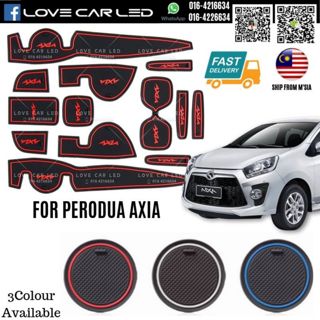 Perodua Axia Dark Blue - Contoh Nda