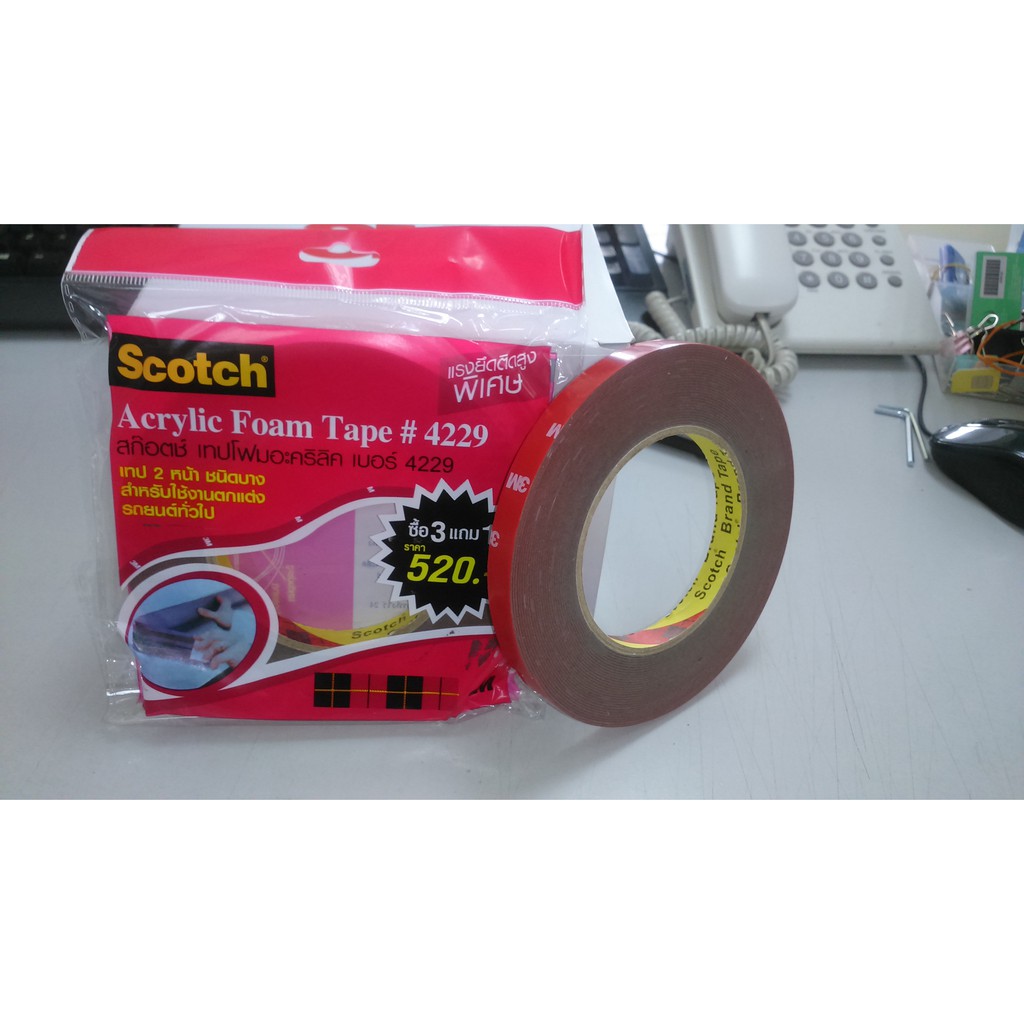 3m double sided acrylic foam mounting tape