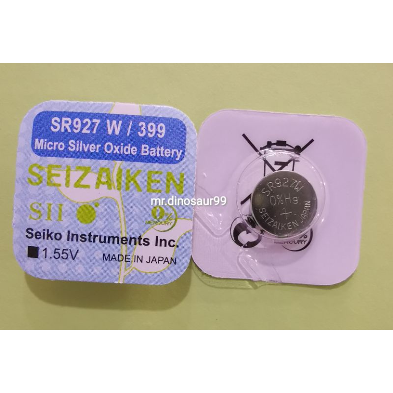 Ready Stock) ???????? SR927W 399 Original SEIZAIKEN GENUINE SEIKO JAPAN CELL  muRata (Sony)1.55V BATTERY 395 SR927 SR927SW | Shopee Malaysia