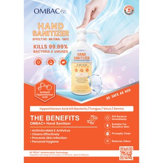 Sanitizer ombac air OMBAC+ Hygiene
