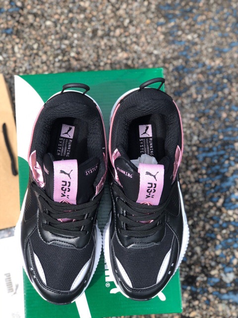 puma rsx black rose gold