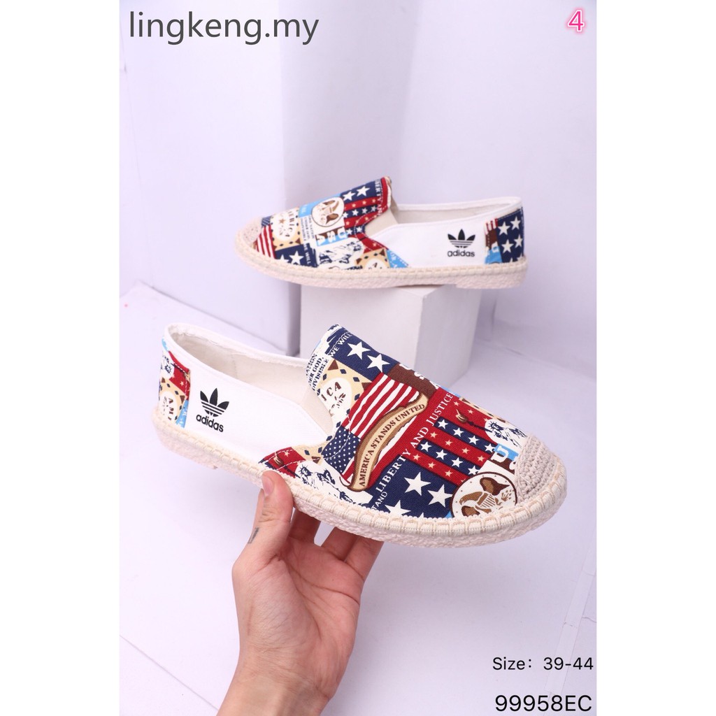 canvas slip on loafers