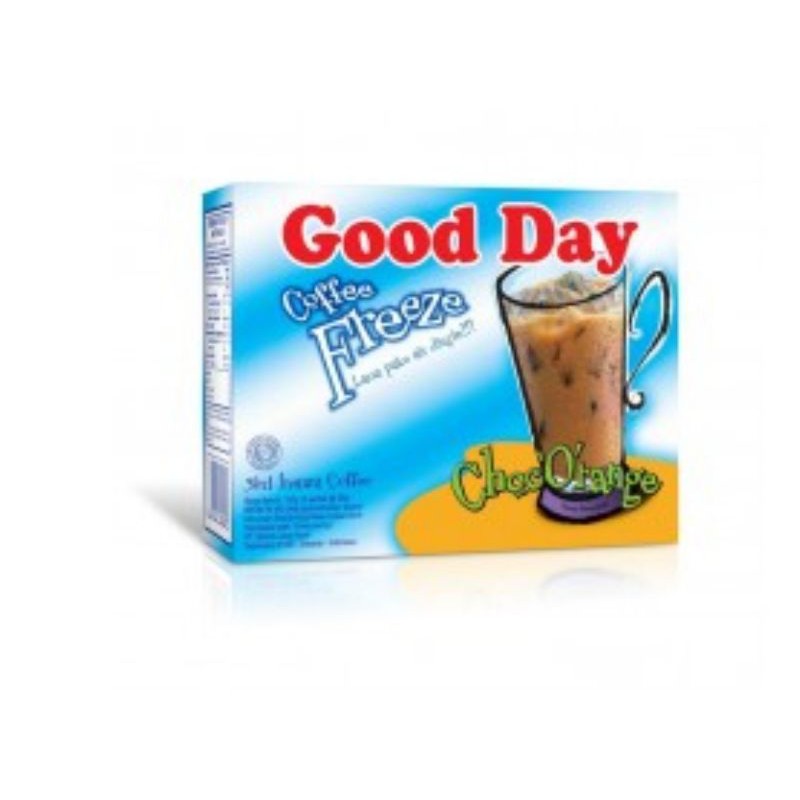 Good Day Coffee Freeze Choc Orange 5x30gr Shopee Malaysia