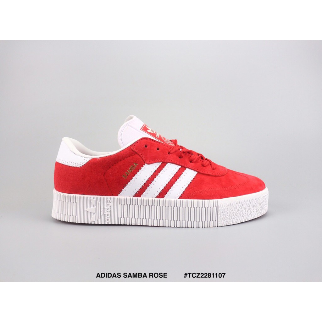 adidas samba rose red