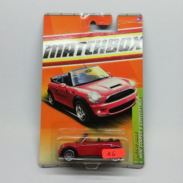 matchbox mini cooper s