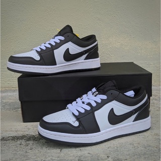 Nike Air Jordan 1 Low Black White Shopee Malaysia