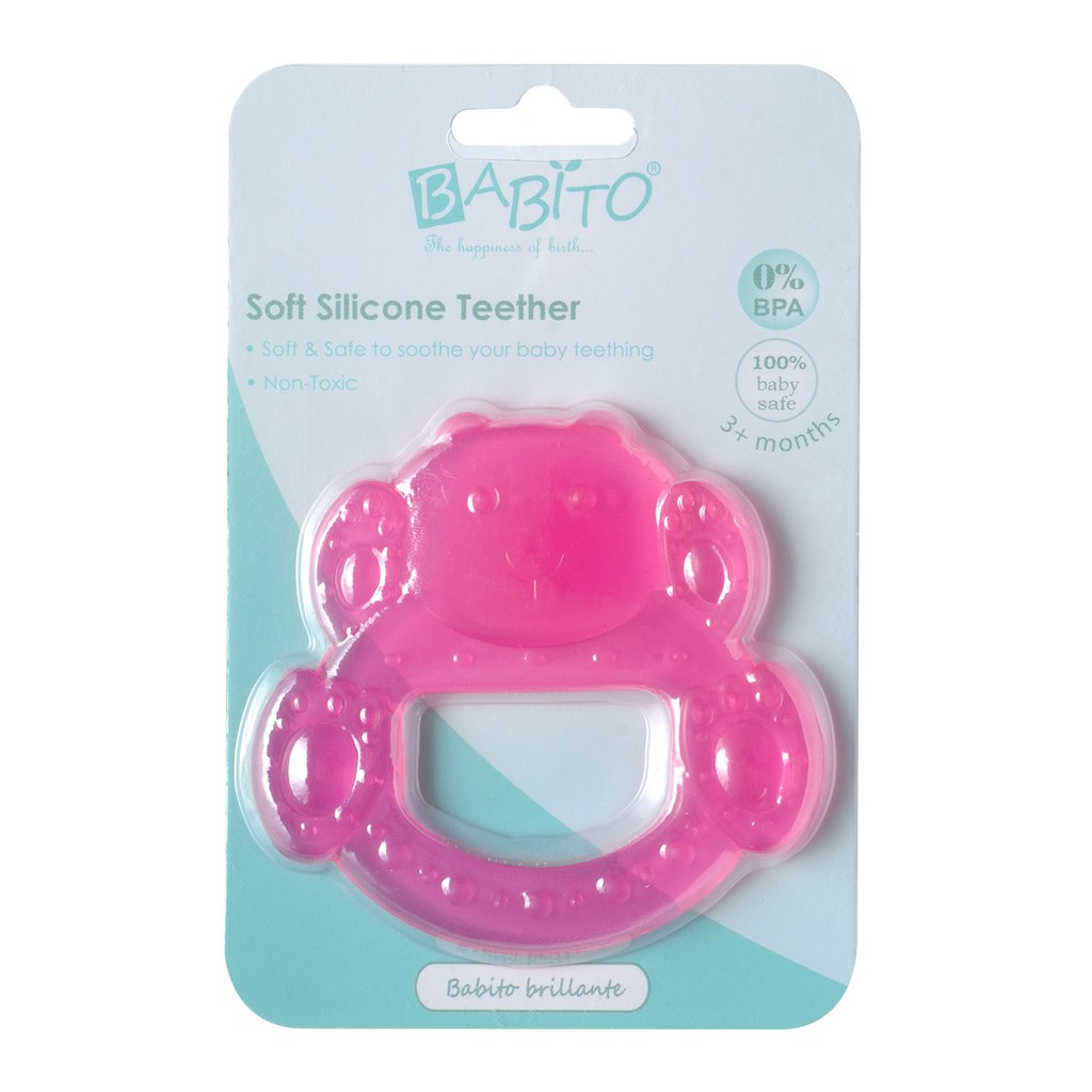 soft silicone teether