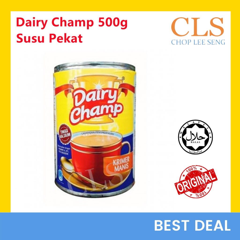 CLS Dairy Champ Susu Pekat Sweetened Creamer 500g