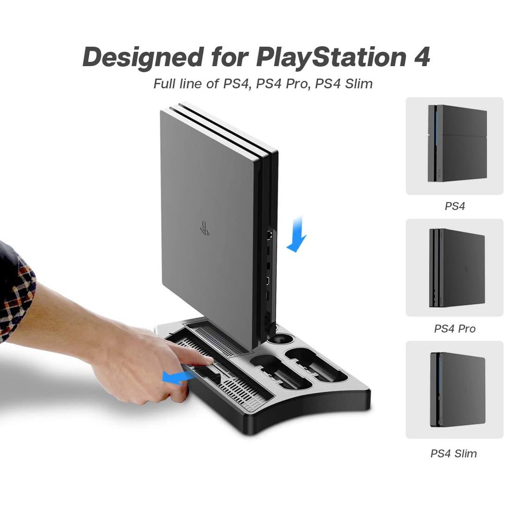 elecgear ps4 vertical cooling stand