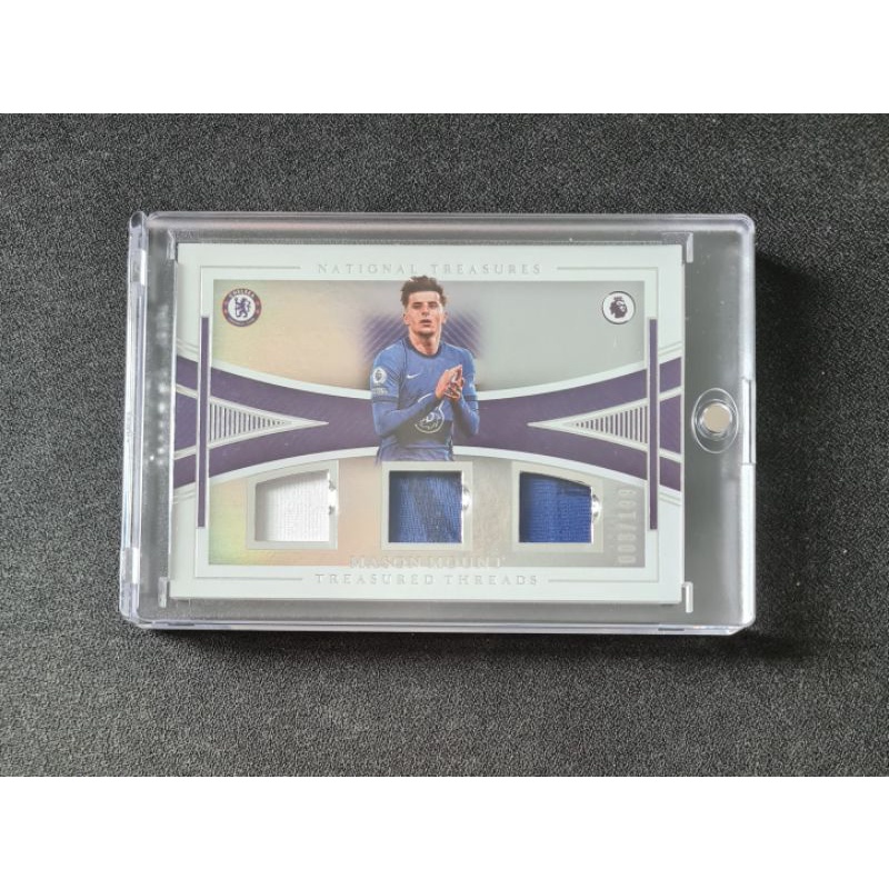 2020-21 Panini Chronicles National Treasures - Mason Mount (Match-worn) #TT/MM #/199