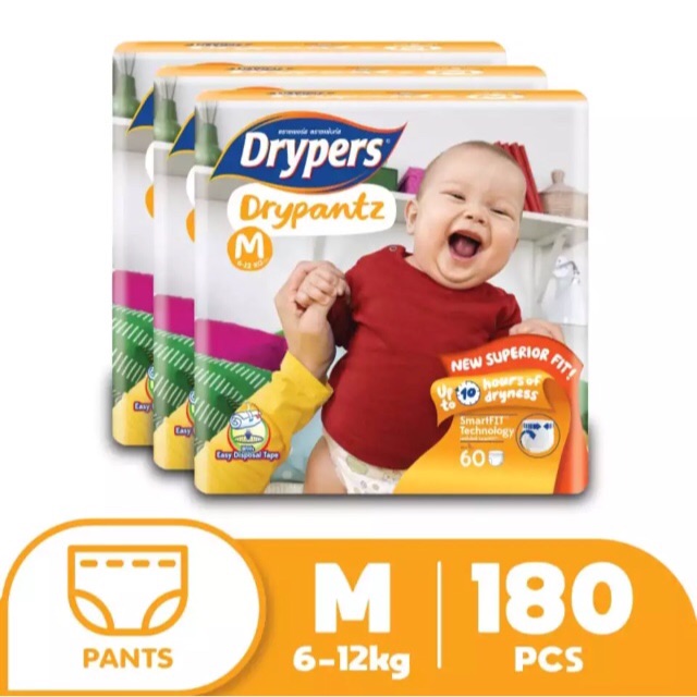 pampers drypers wee wee dry