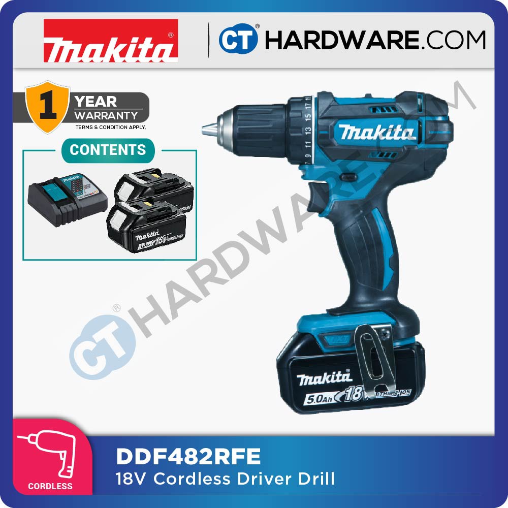 MAKITA DDF482 DDF482Z DDF482RME DDF482REF DDF482 18V Cordless Drill