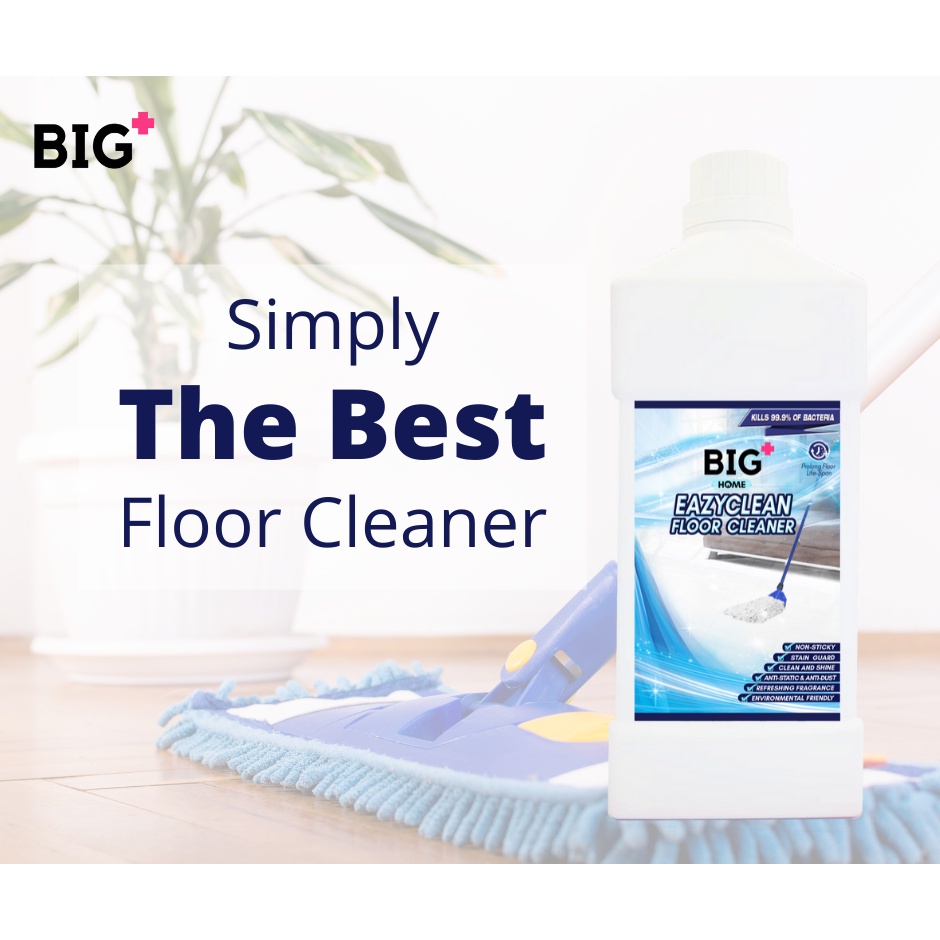 BIG EazyClean Floor Cleaner 1000ml Sabun Lantai Mop Lantai Vinyl ...