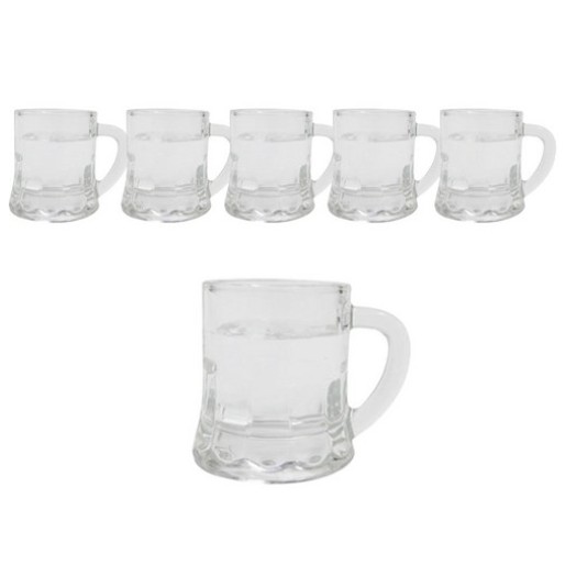 Soju Glass with Handle 6p Set / Soju Cup / Shot Glass Shopee Malaysia