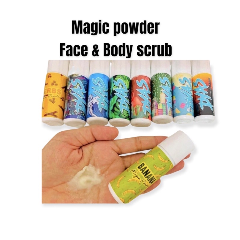 Scrub muka dan scrub badan organik murah dan terbaik Shopee Malaysia