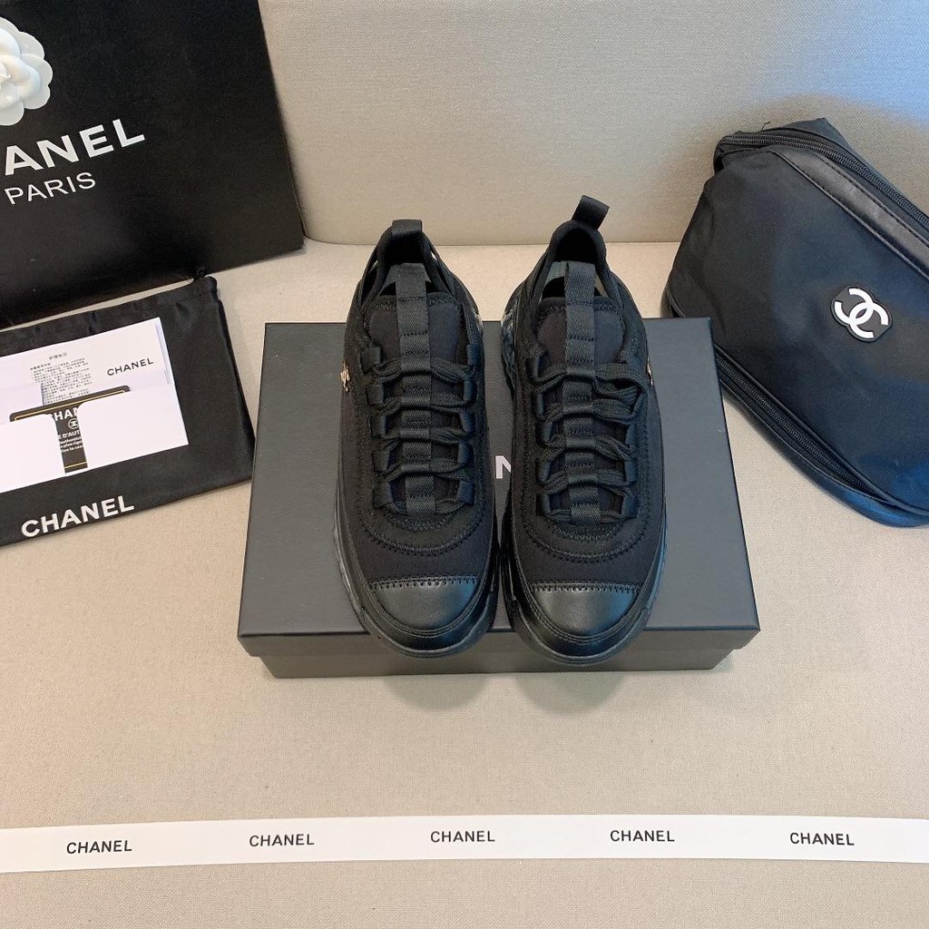 Normal bottom air cushion sole 230 Chanel classic sneakers are invincible  on the feet. This year's | Shopee Malaysia