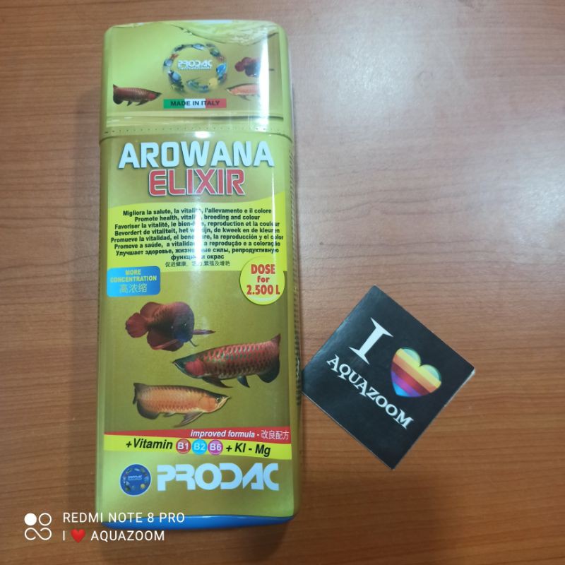 Prodac Arowana Elixir Arowana Vitamin 500ml Shopee Malaysia