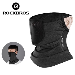 Image of Rockbros Face Mask Cooling Neck Gaiter Scarf  Ice Silk Turban Summer Sunscreen Mask Towel Scarf Magic Turban Breathable Riding Equipment