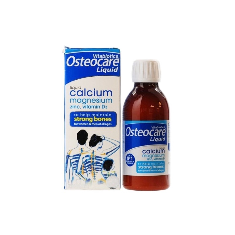 Vitabiotics Osteocare Liquid With Calcium Magnesium Vitamin D And Zinc 0ml Shopee Malaysia