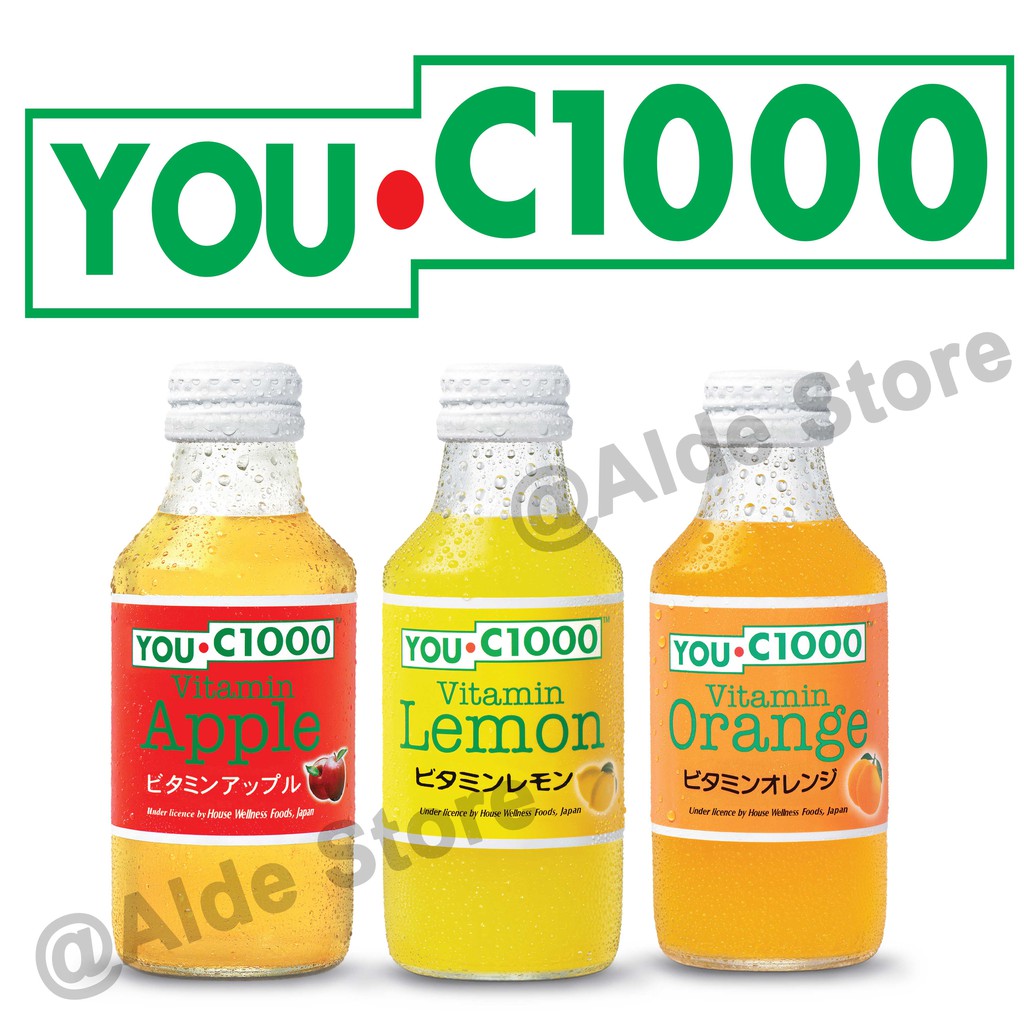 You C1000 Vitamin Lemon 6 Btls X 140ml Vitamin Drinks Youc1000 C1000 Shopee Malaysia