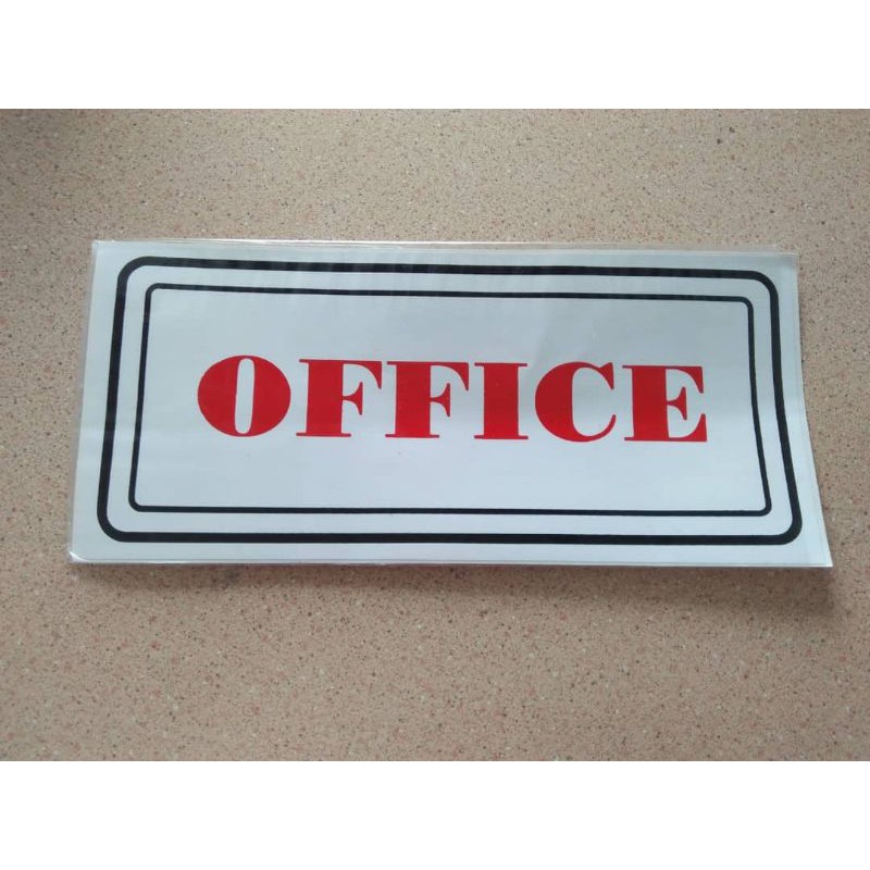 Sticker Office (pejabat) | Shopee Malaysia