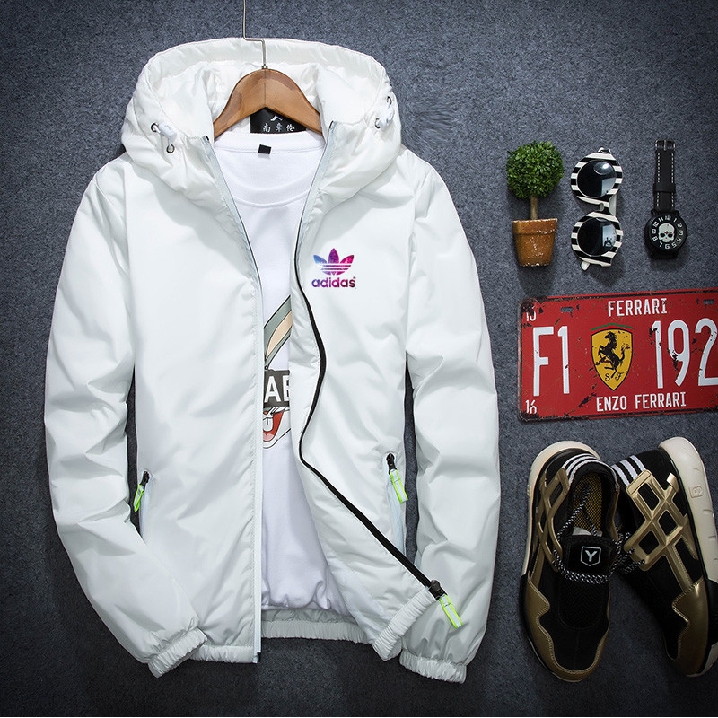 adidas men's reflective jacket