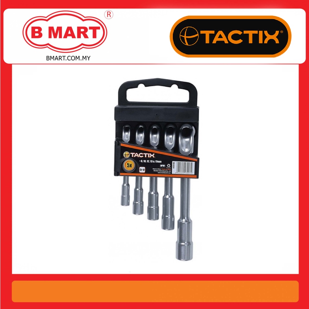 TACTIX L TYPE SOCKET WRENCH 5PCS SET 373165 Shopee Malaysia