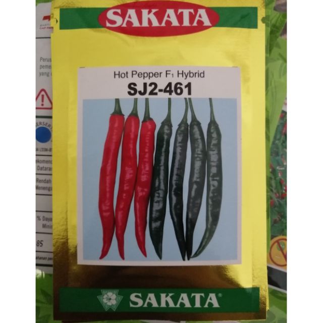 461 Sakata Hot Pepper F1 Hybrid 10gm  Shopee Malaysia