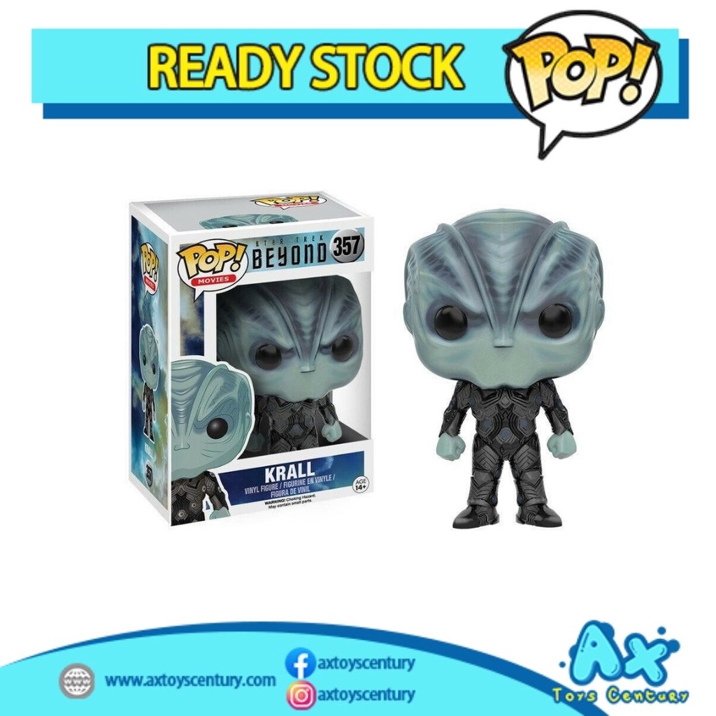 Funko Pop! Movies: Star Trek Beyond - Krall #357 100% Genuine