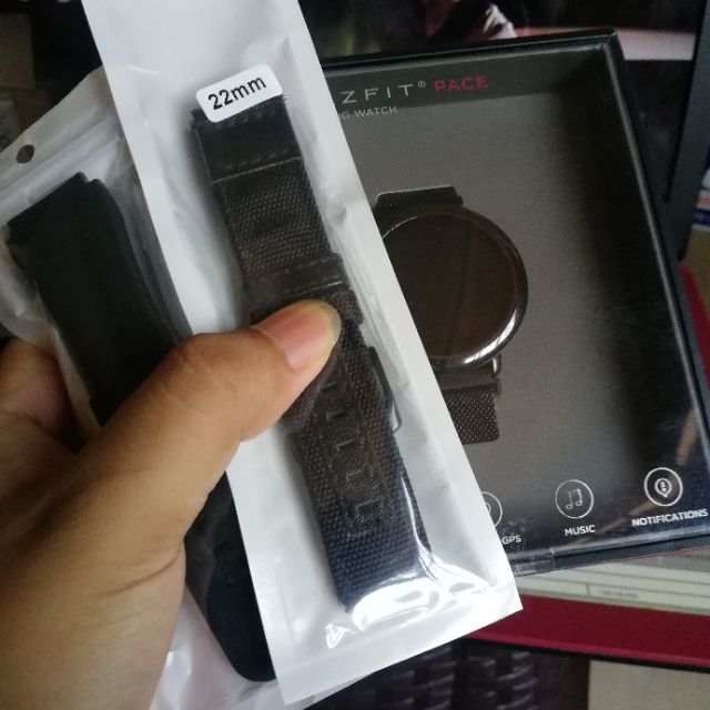amazfit pace second hand