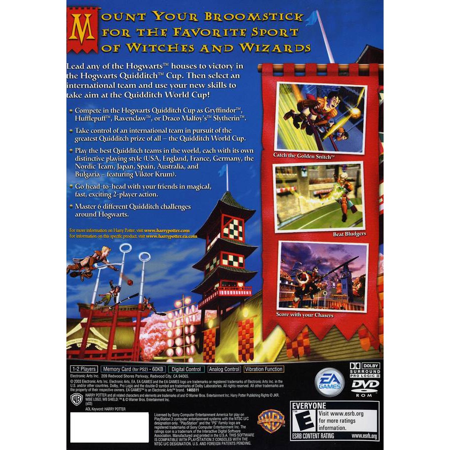 Pc Game Harry Potter Quidditch World Cup Full Version Shopee Malaysia