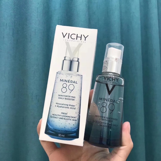 vichy mineral 89 daily skin booster serum and moisturizer
