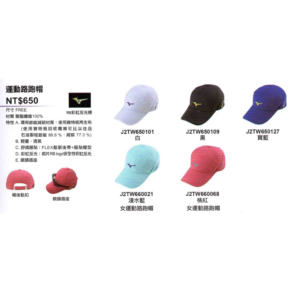 mizuno running hat