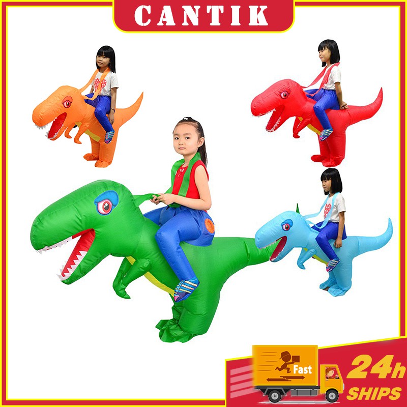 READY STOCK toy Costume Toddler Halloween Dress Up Kindergarten Performance Inflatable Dinosaur Clothing Games Kid