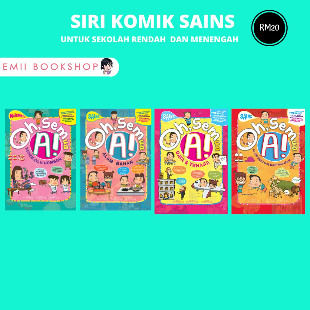 KOMIK SAINS: OH SEMUANYA A - SIRI KOMIK SAINS KOREA 