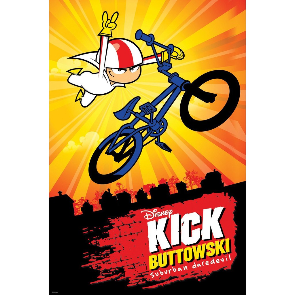 Kick Buttowski Suburban Daredevil Dvd Copy Complete Cartoon Series Shopee Malaysia