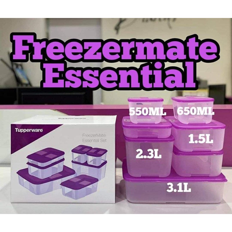 Tupperware FM Freezermate Set
