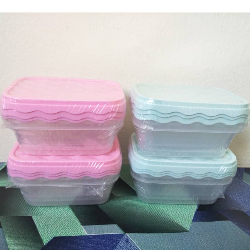 Tupperware Malaysia Bekas Kuih Merah Petak