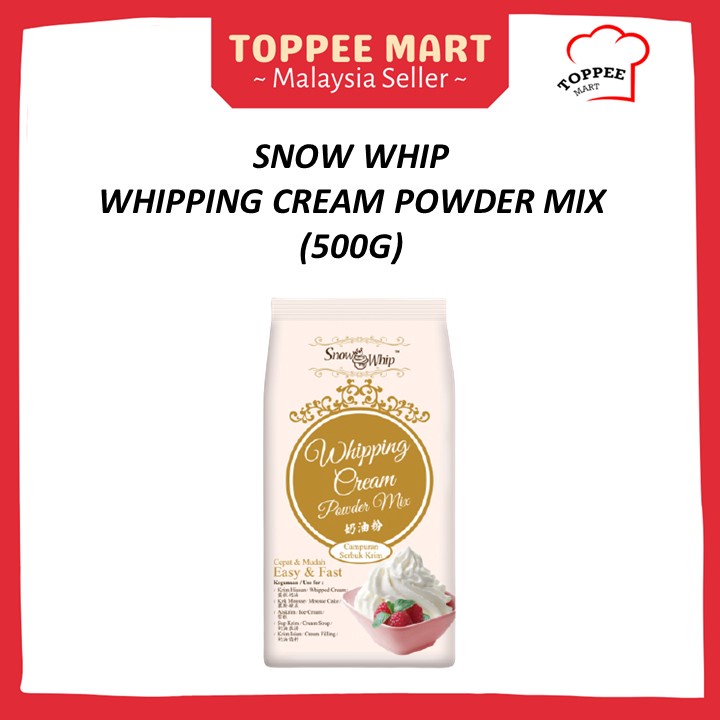 [ WHIPPING ] Snow Whip Whipping Cream Powder Mix [500g] 奶油粉 (NON-DAIRY)