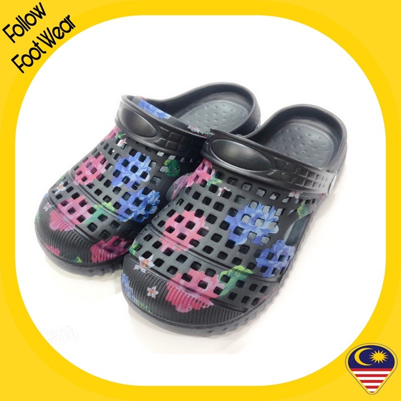 Women Crocs  Duet Sport Clog Sandal  Selipar Sarung 